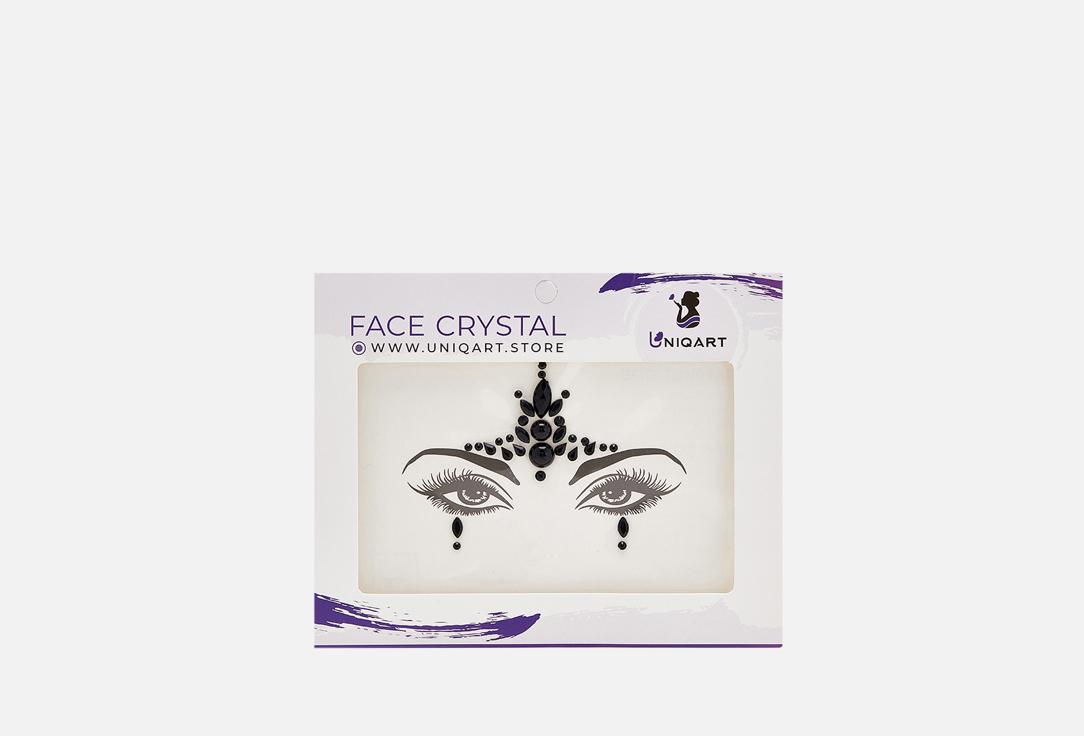 

Кристаллы для лица UNIQART, Mysterious Stranger 1 шт