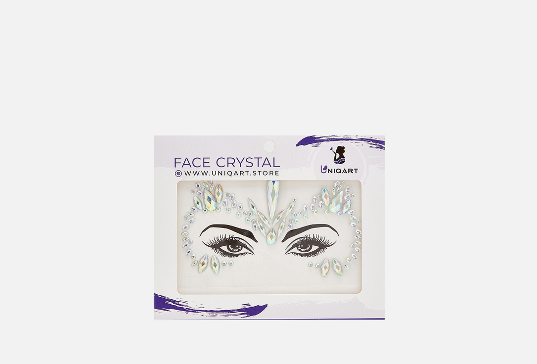 Изображение товара Кристаллы для лица и тела UNIQART Fairy Princess многоразовые 465 рублей