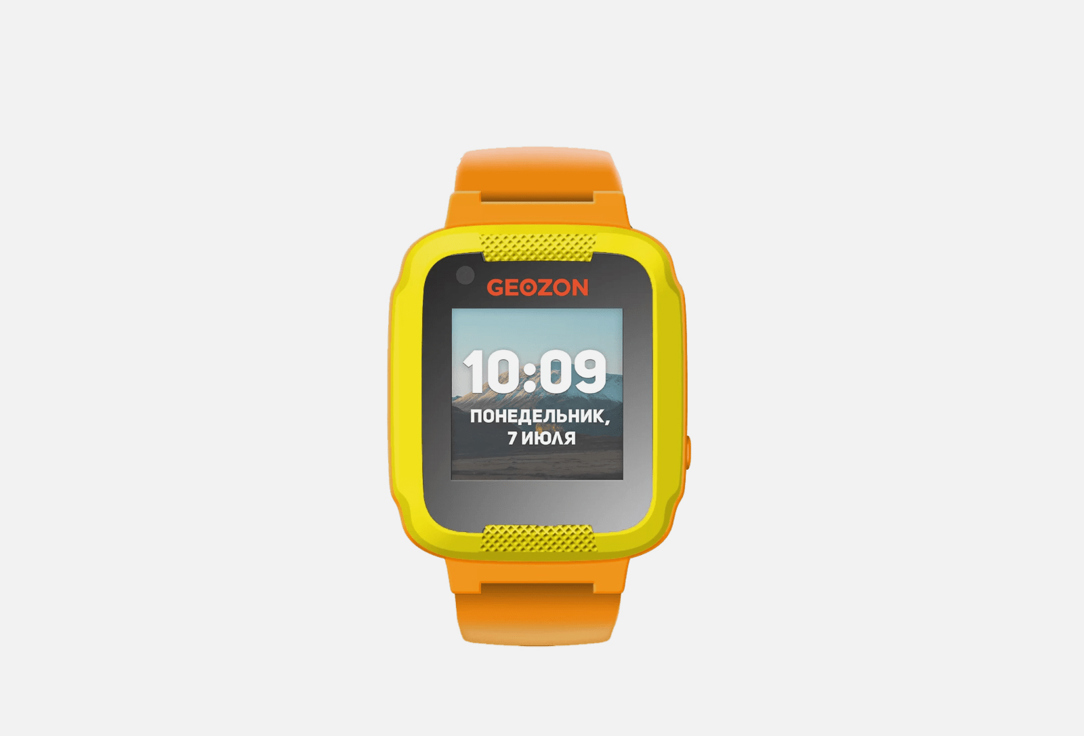 Смарт-часы GEOZON Air, оранжевые 1 шт умные часы geozon leader g sm20pnk розовые