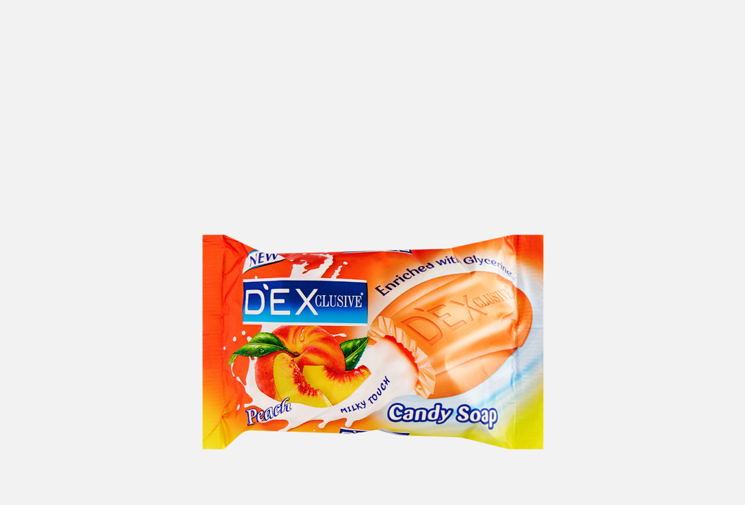 цена Мыло твердое DEXCLUSIVE Candy soap Peach 125 г