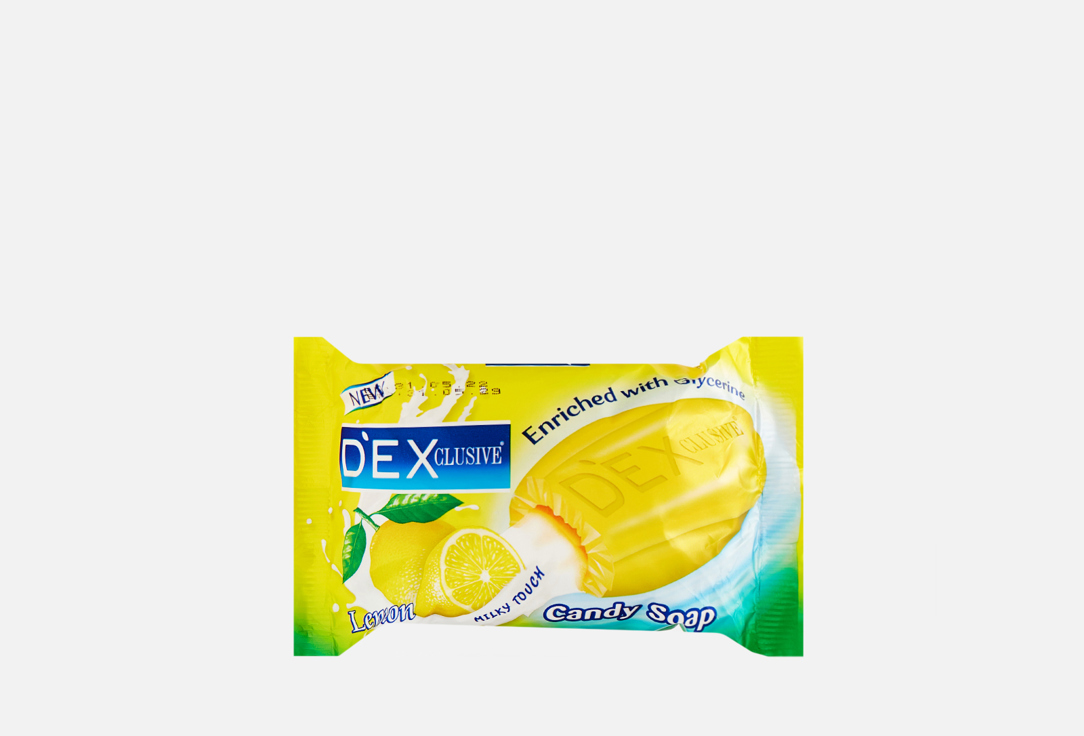 Мыло твердое DEXCLUSIVE Candy soap Lemon 125 г мыло твердое la florentina мыло lemon