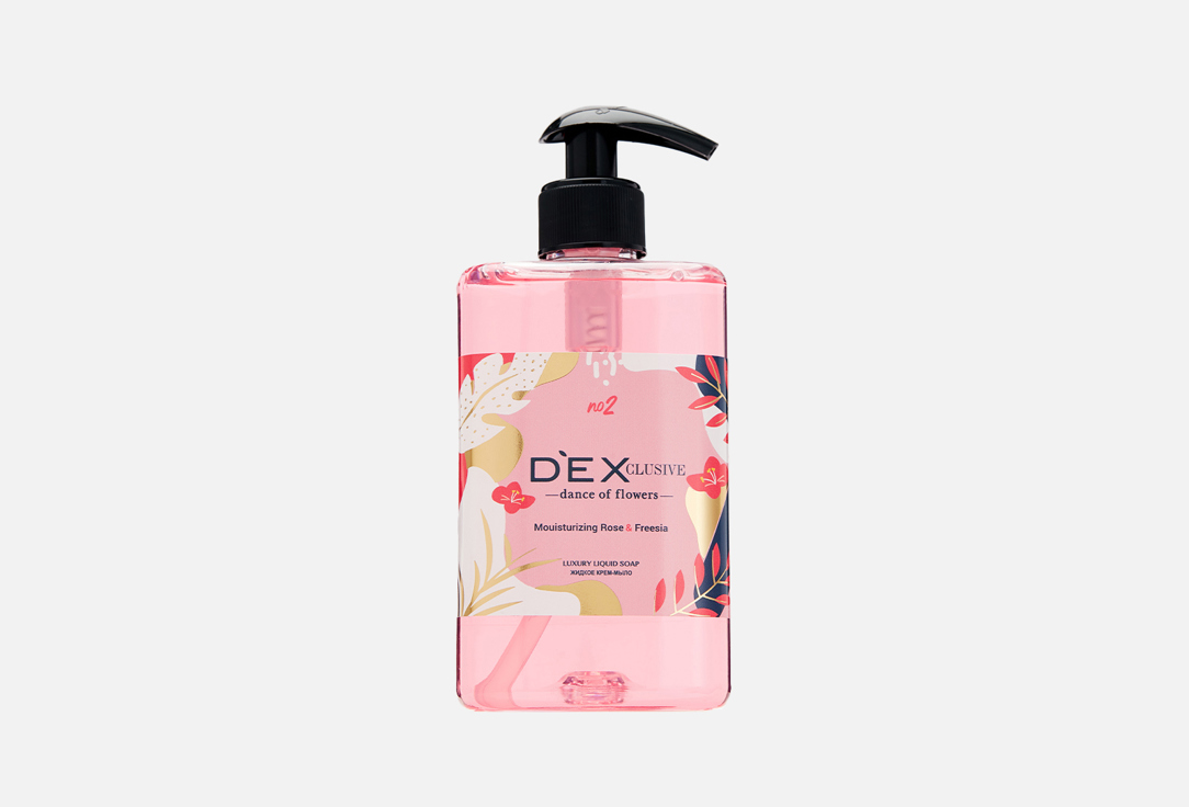 Изображение товара Жидкое крем-мыло Dexclusive Luxury Liquid Soap Dance of flowers 500 мл