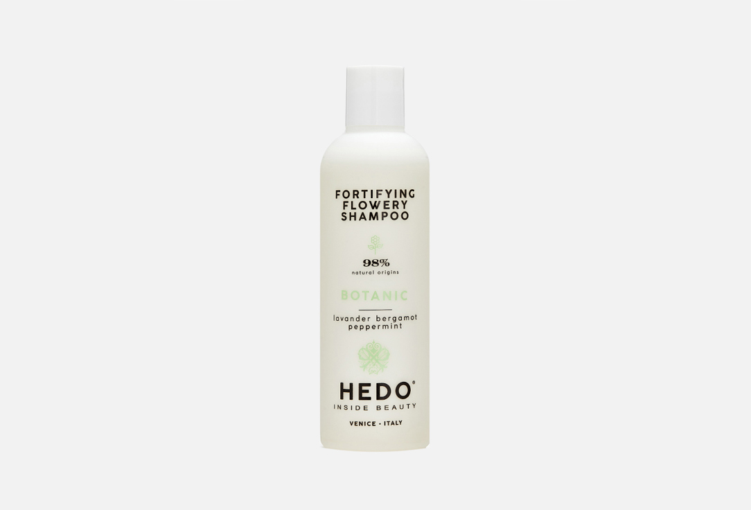 Укрепляющий шампунь против выпадения волос HEDO Fortifying flowery shampoo 250 мл