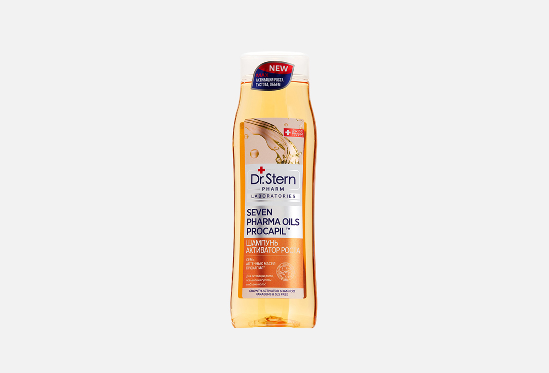 Шампунь для волос DR.STERN LABORATORIES Seven pharma oils procapil 400 мл цена и фото