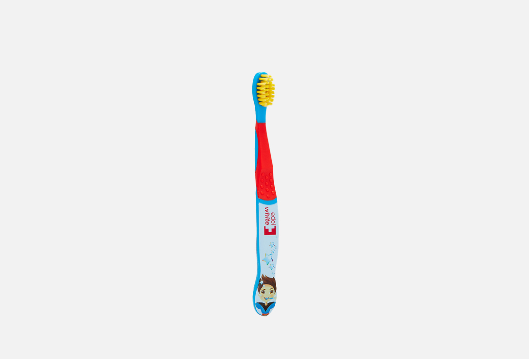 Детская зубная щетка-флосс EDEL+WHITE Ultrasoft+ 1 шт зубная лента в ассортименте edel white with caipirinha 1 шт