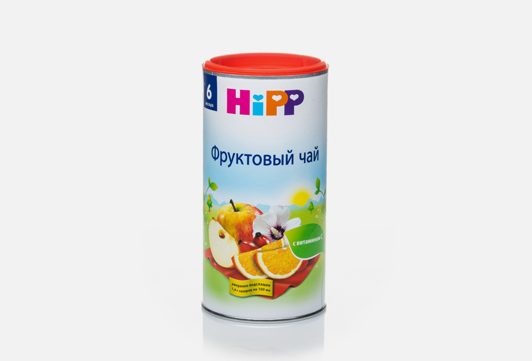 Детский гранулированный чай HIPP Фруктовый, с 6 месяцев 200 г чай детский фруктовый с 6 мес hipp хипп 200г