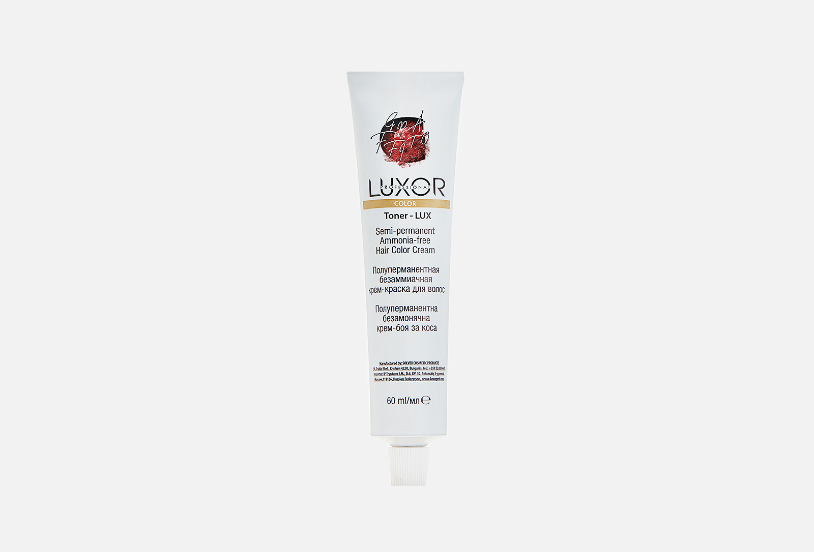 LUXOR PROFESSIONAL Крем-краска для волос Toner-Lux Luxor Color 0.33 ...