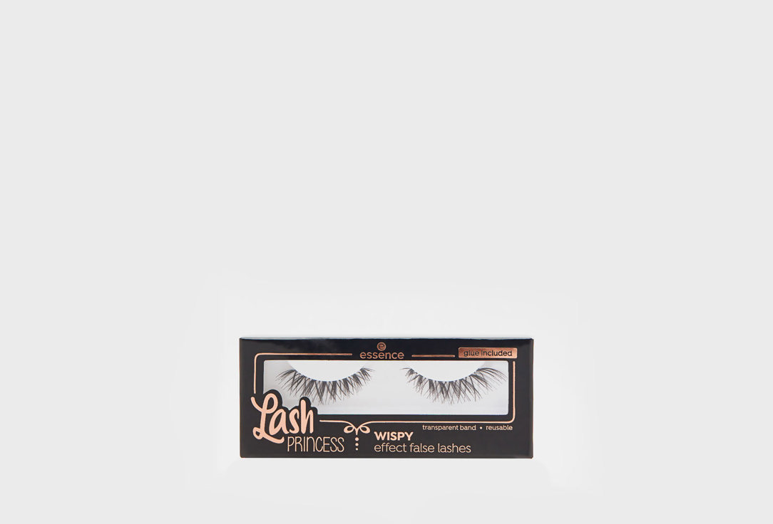 

Накладные ресницы ESSENCE, Черный, Lash PRINCESS WISPY effect 1 пар