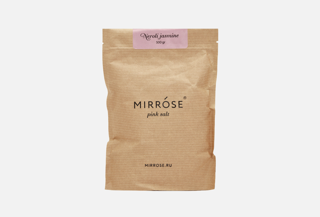 Изображение товара Розовая парфюмированная соль для ванны MIRRÓSE Neroli & Jasmine