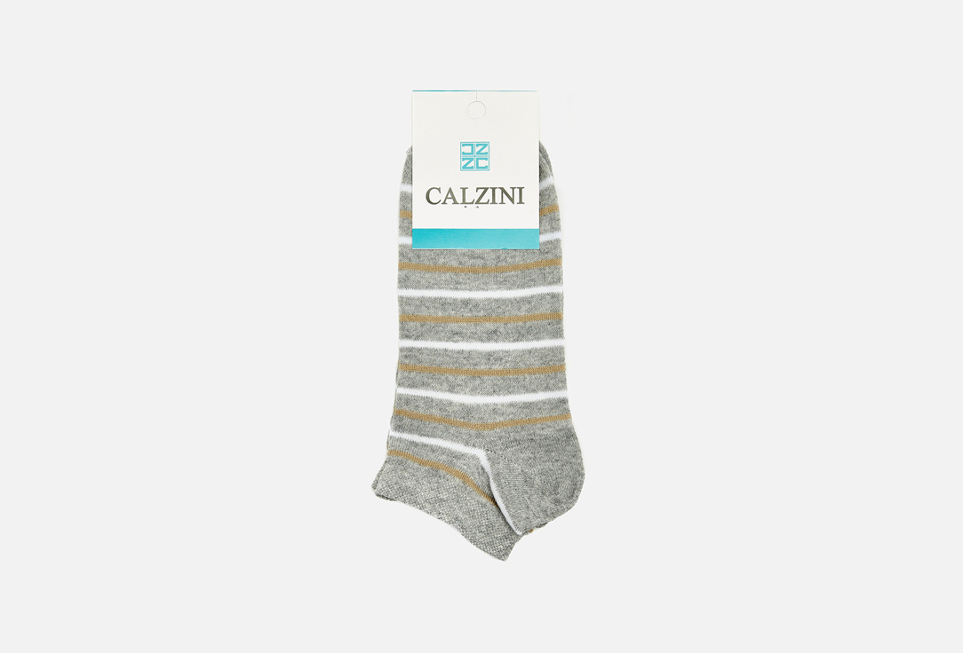 Носки CALZINI Полоски носки calzini две полоски на манжете 37 38 мл