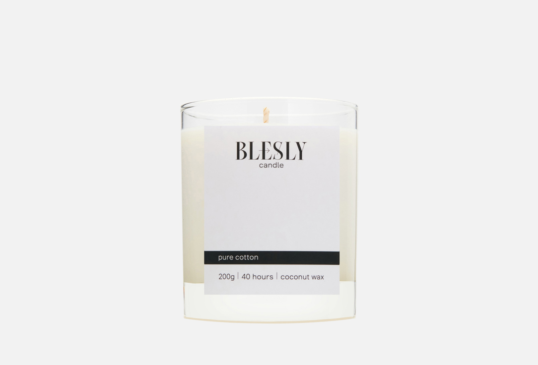 Свеча ароматическая Blesly PURE COTTON 