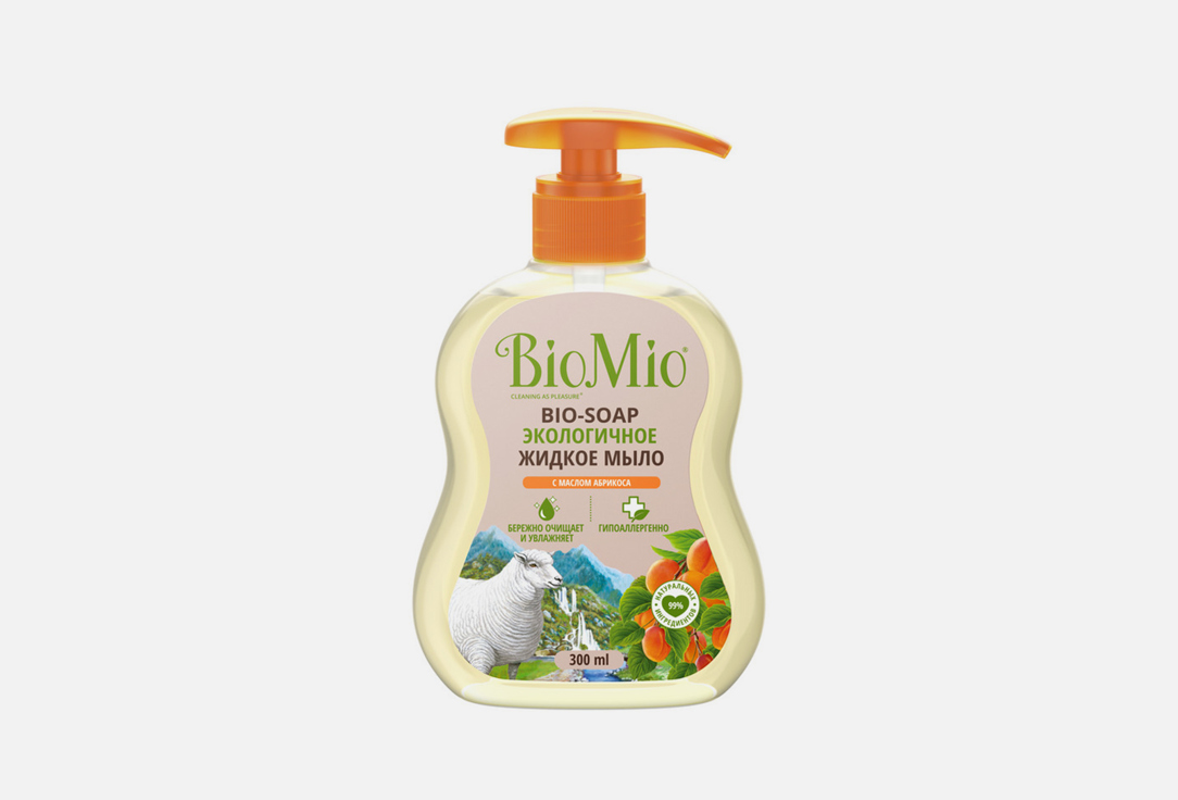 жидкое мыло BioMio абрикос 