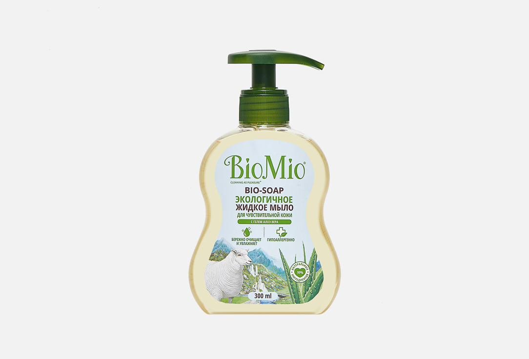 жидкое мыло BioMio алоэ вера 
