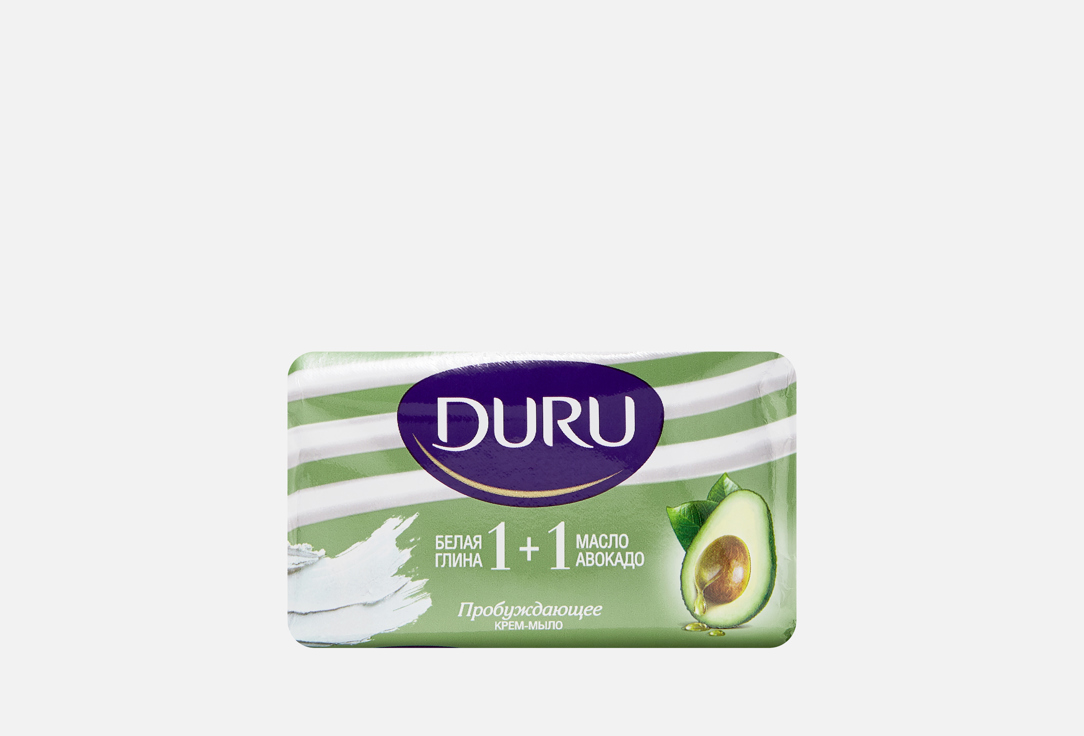 

мыло DURU, 1+1 Глина&Авокадо 80 г