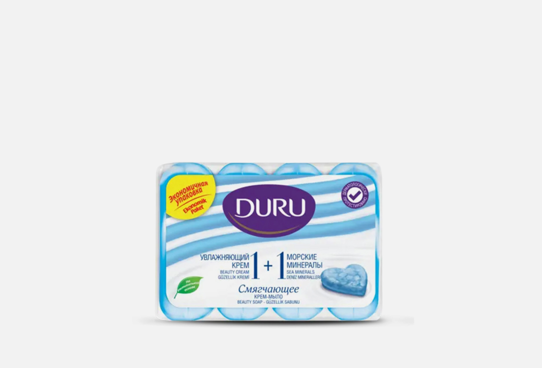 цена мыло DURU 1+1 Морские минералы 320 г