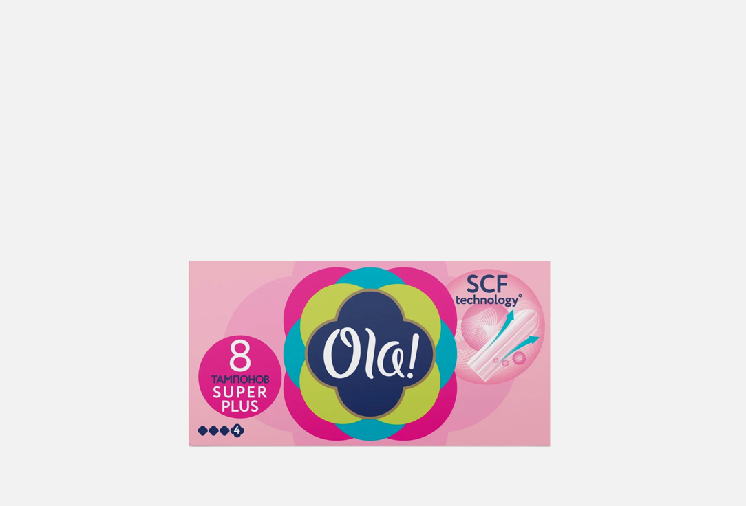 Тампоны гигиенические OLA Super plus 8 шт цена и фото