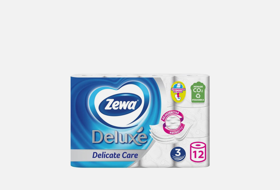 туалетная бумага Zewa Deluxe 