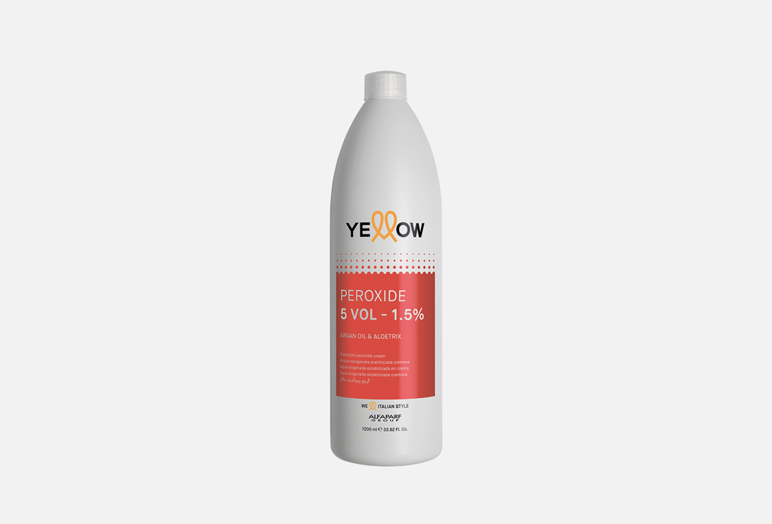 Кремовый окислитель YELLOW PROFESSIONAL PEROXIDE 1,5% 1000 мл