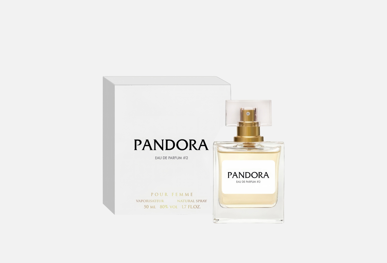 PANDORA Парфюмерная вода PARFUM #2 50 мл — купить, цена в Москве