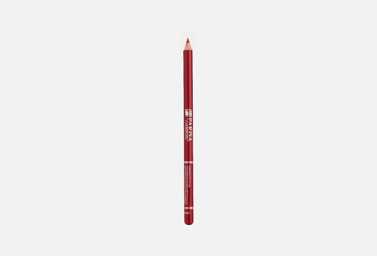 Parisa Cosmetics Карандаш для губ Lip Pencil 408 Красный Темный 1.5 г ...