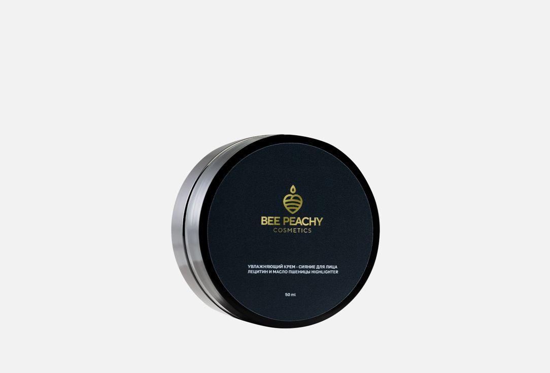 Крем-сияние для лица Bee Peachy Moisturizing cream for the faceLecithin and Wheat Oil Highlighter effect 