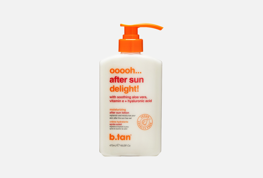 Лосьон для лица и тела B.tan   Ooooh...aftersun delight!...-moisturizing after sun lotion 