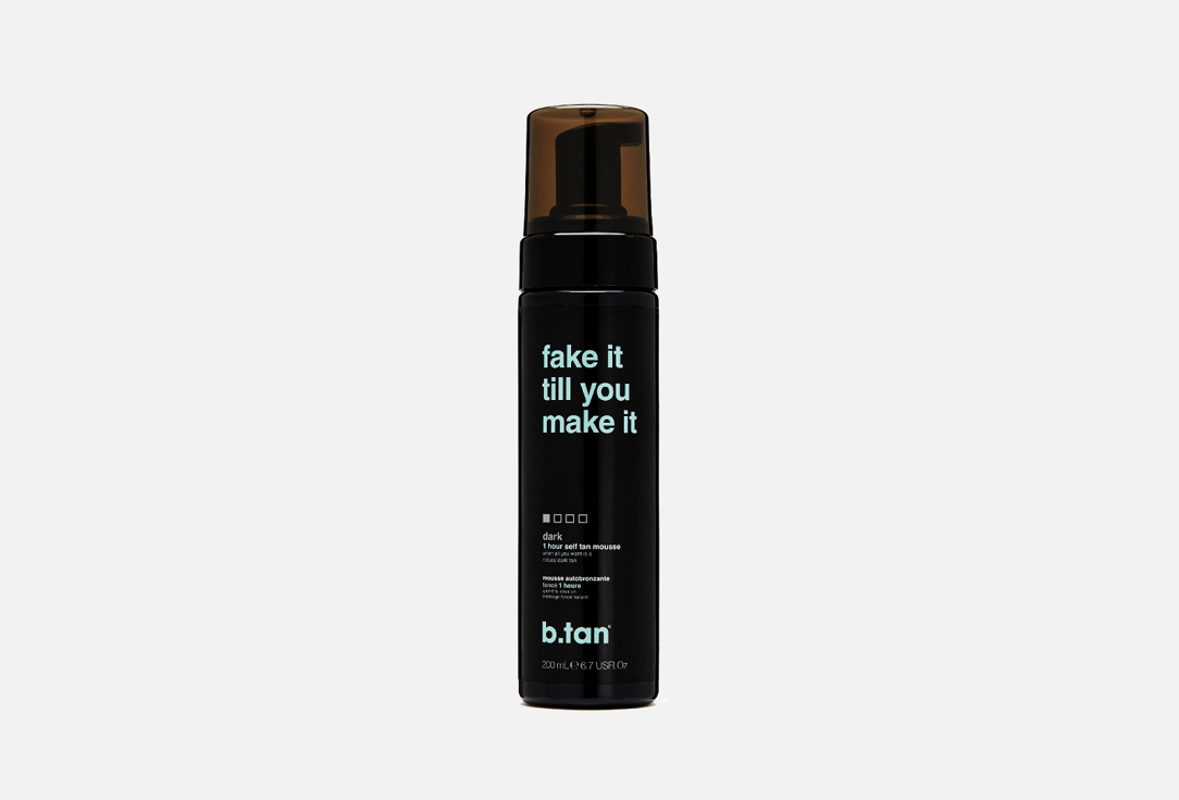 Мусс-автозагар для тела B.TAN Fake it till you make it self tan mousse 200 мл