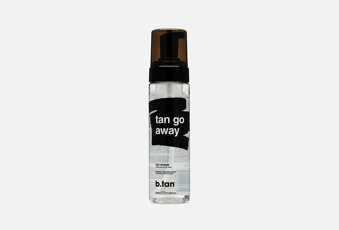 Пенка-ремувер для тела B.tan   Tan go away tan eraser 