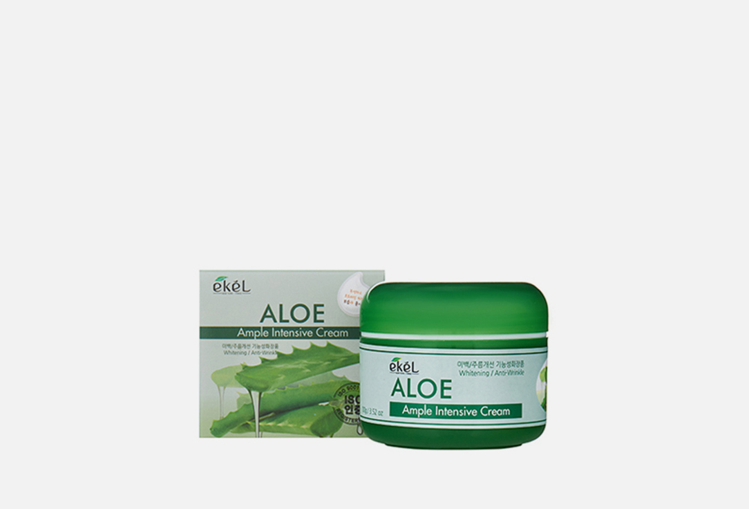 Крем для лица EKEL Ample Intensive Cream Aloe 100 г