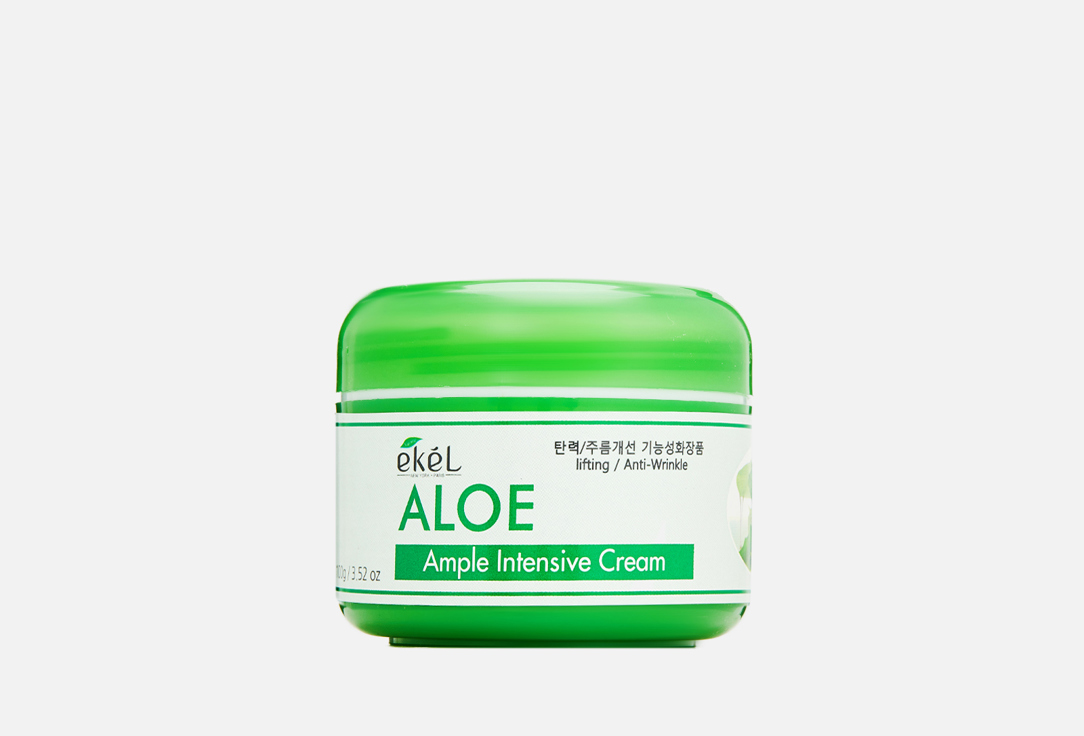 крем для лица с экстрактом алоэ вера ample intensive cream aloe 100г Крем для лица EKEL Ample Intensive Cream Aloe 100 г