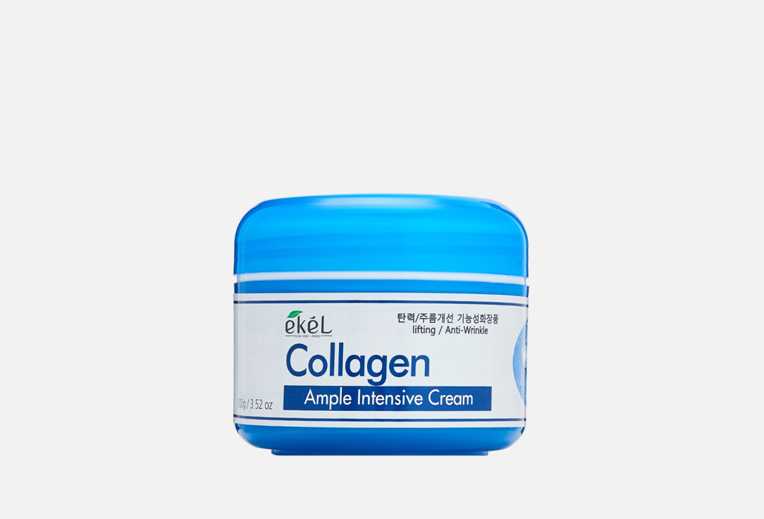 Крем для лица EKEL Ample Intensive Cream Collagen 100 г ekel ample intensive cream collagen крем для лица с коллагеном 100 мл