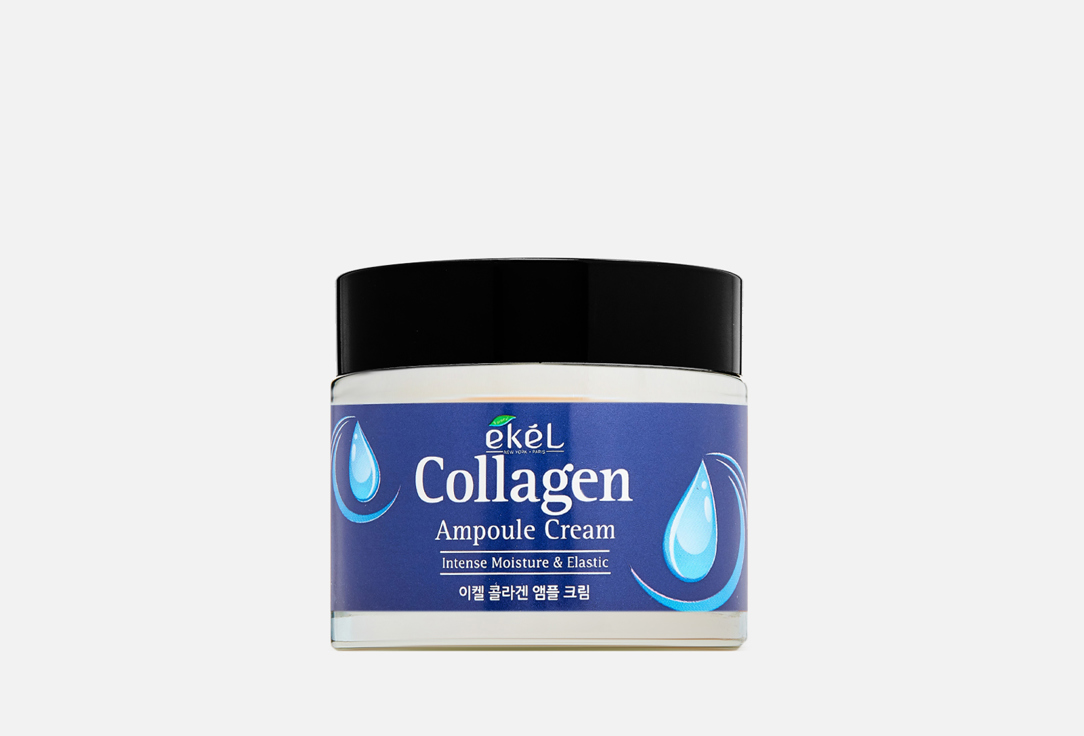 Ампульный крем для лица EKEL Collagen Ampule Cream 70 мл цена и фото