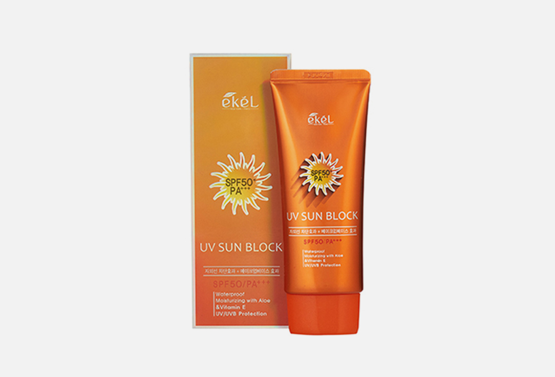 Солнцезащитный крем  Ekel UV Sun Block SPF 50/PA+++ 