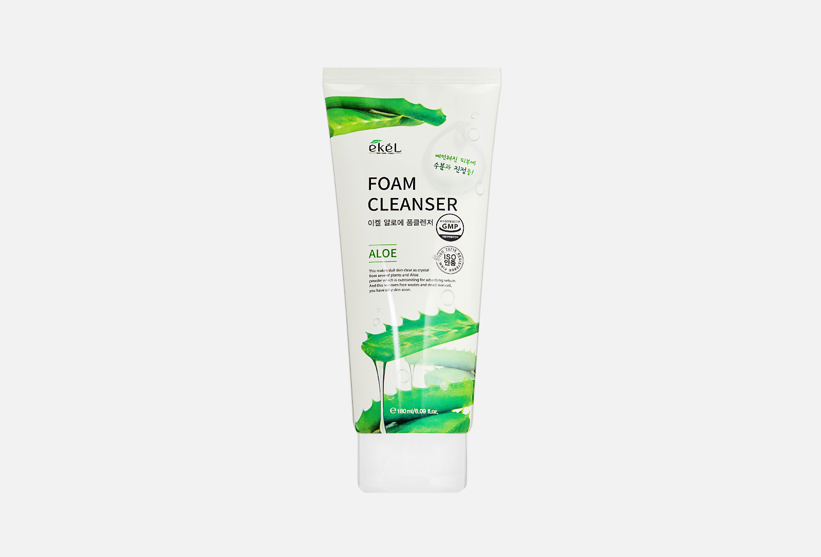Ekel Пенка для умывания Foam Cleanser Aloe 180 мл — купить в Минске