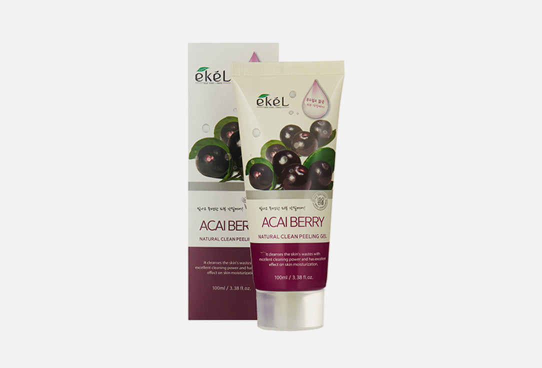 цена Пилинг-скатка EKEL Natural Clean Peeling Gel Acai Berry 100 мл