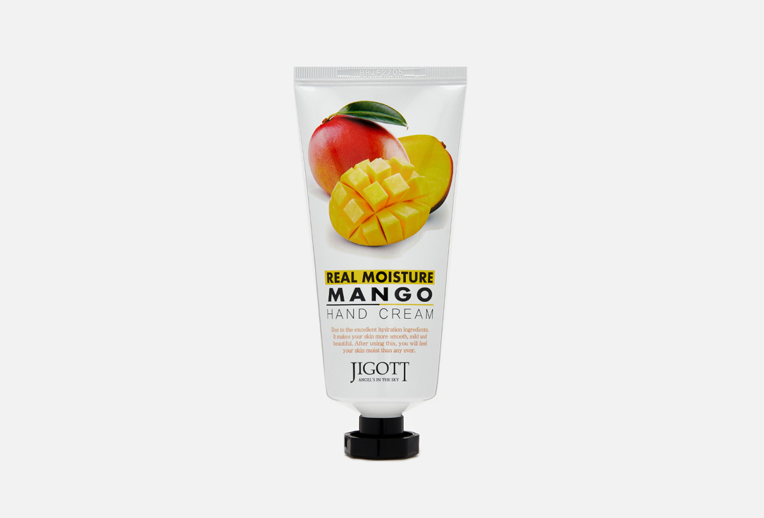 Увлажняющий крем для рук с экстрактом манго JIGOTT REAL MOISTURE MANGO HAND CREAM 100 мл snp mango fruits gelato moisture mask