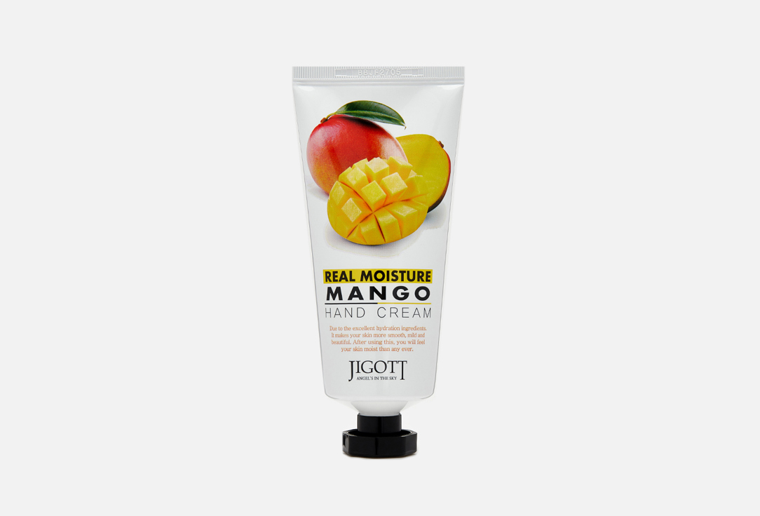 Увлажняющий крем для рук с экстрактом манго JIGOTT REAL MOISTURE MANGO HAND CREAM 100 мл крем для рук с маслом манго real moisture mango hand cream 100мл