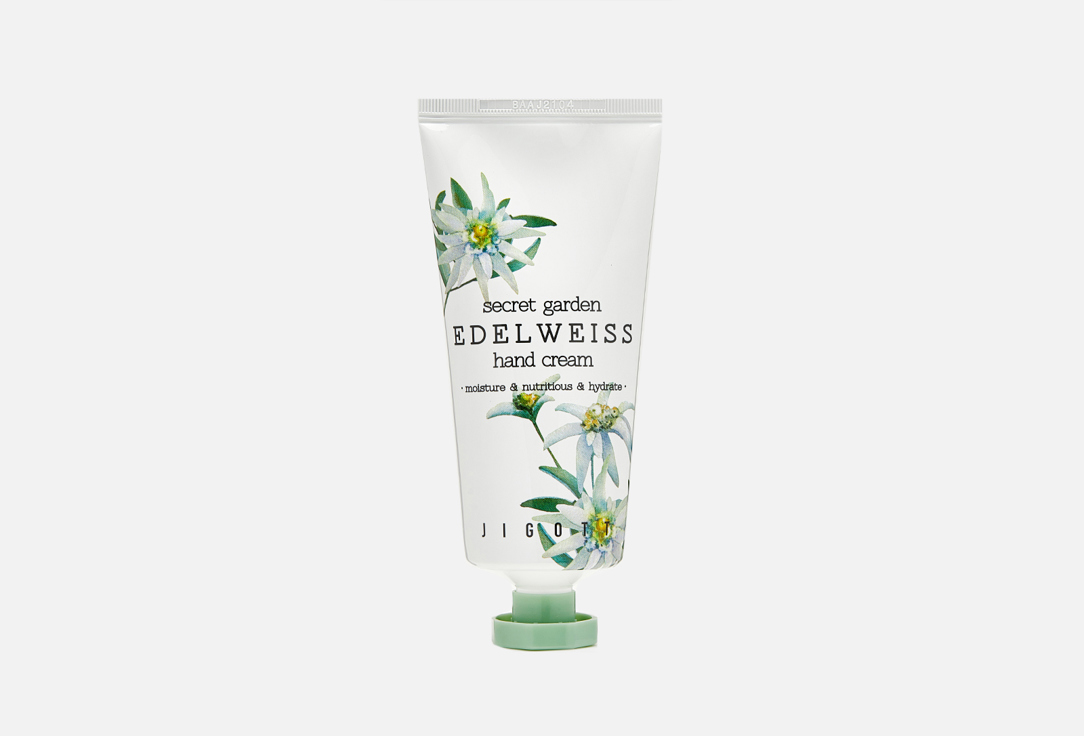 Изображение товара Крем для рук с экстрактом эдельвейса Jigott secret garden EDELWEISS hand cream