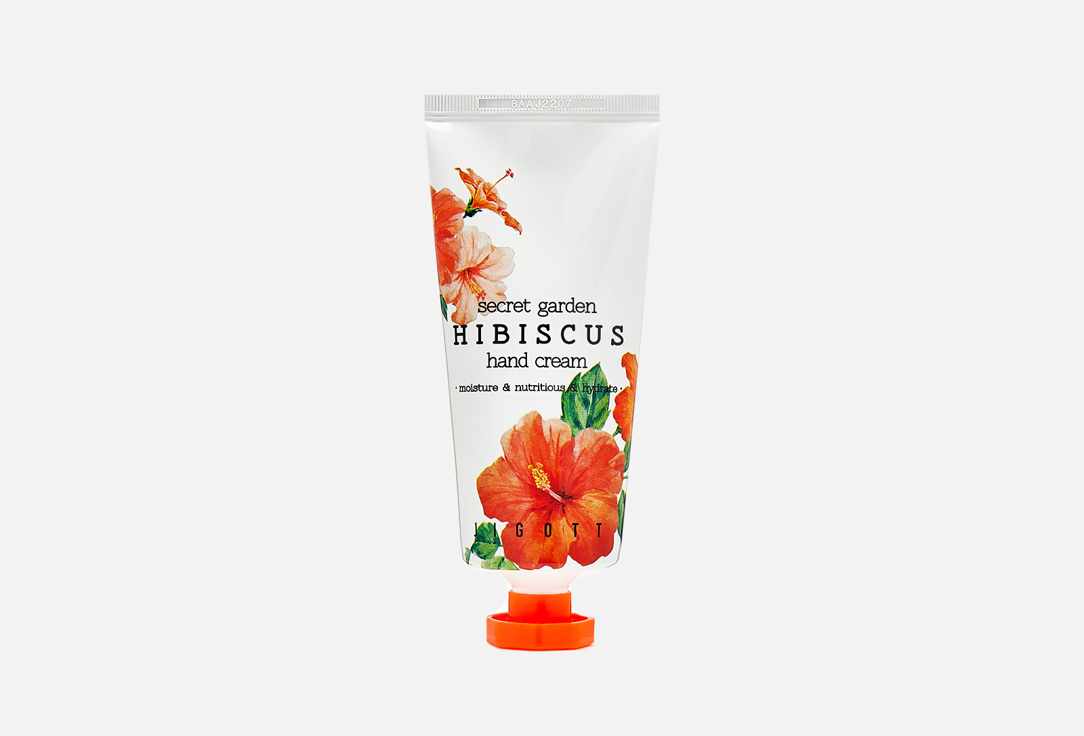 Изображение товара Крем для рук с экстрактом гибискуса Jigott secret garden HIBISCUS 100 мл