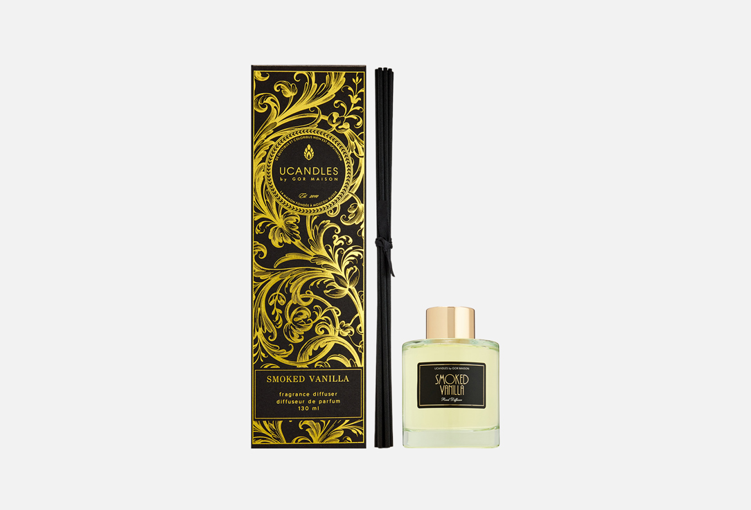 Диффузор ароматический UCANDLES SMOKED VANILLA 130 мл