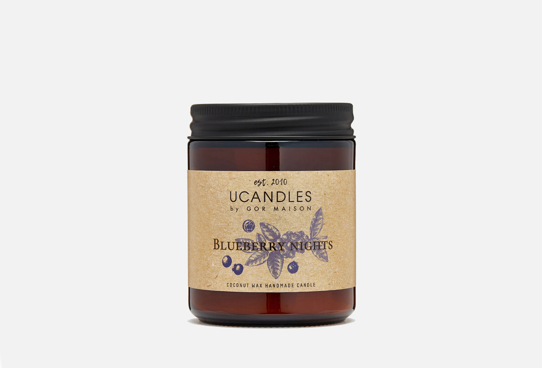 

Ароматическая свеча UCANDLES, Оранжевый, Blueberry Nights Chez Maman 190 г