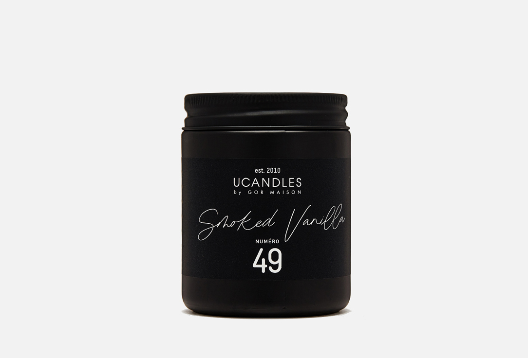 Ароматическая свеча UCANDLES Smoked Vanilla Terre Masculin 190 г