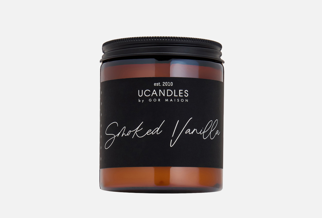 

Ароматическая свеча UCANDLES, Белый, Smoked Vanilla Terre Masculin 190 г
