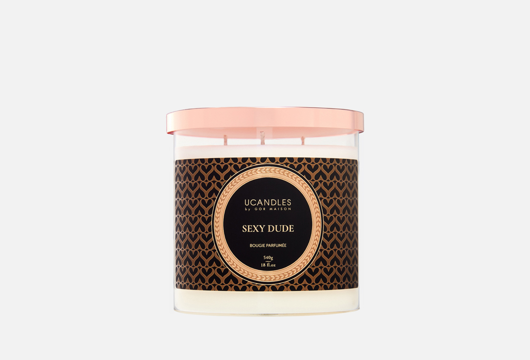 

Свеча парфюмированная в стакане UCANDLES, Белый, SEXY DUDE 540 г