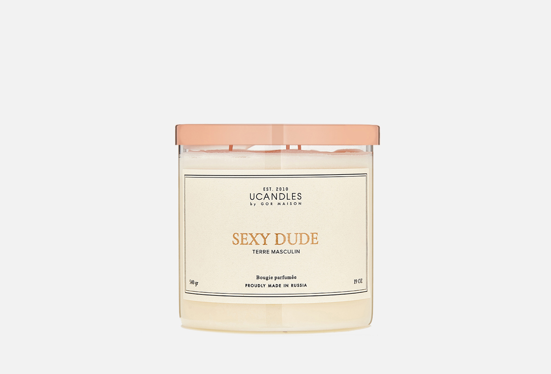 Свеча парфюмированная в стакане UCANDLES SEXY DUDE 