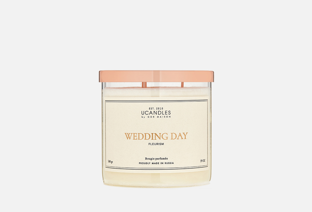 Свеча парфюмированная в стакане UCANDLES WEDDING DAY 