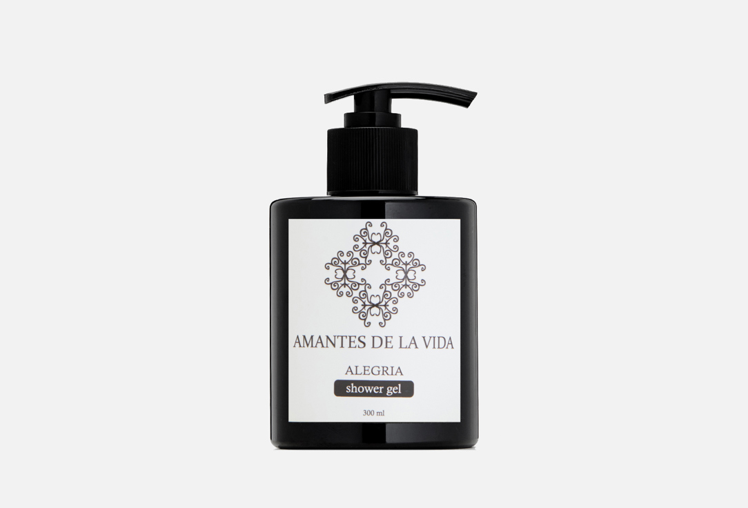 

Увлажняющий гель для душа с гиалуроновой кислотой и пантенолом AMANTES DE LA VIDA, Alegría 300 мл