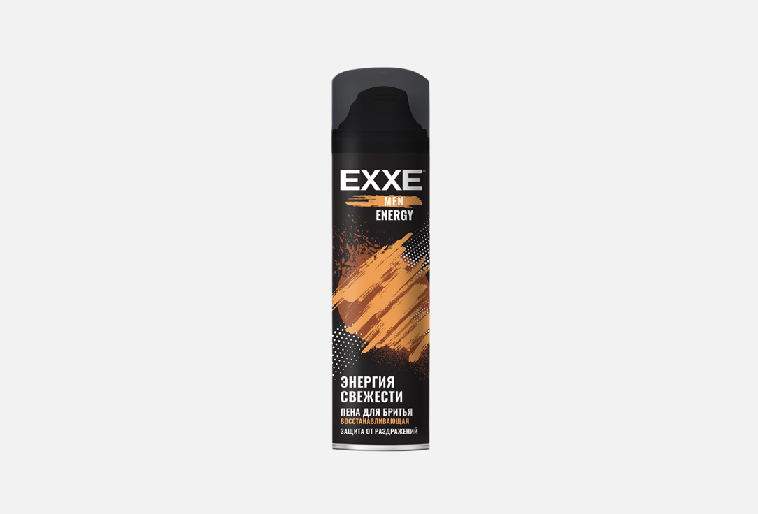 ПЕНА ДЛЯ БРИТЬЯ EXXE Восстанавливающая ENERGY 200 мл пена для бритья 6шт exxe sensetive 200мл для чувствительной кожи