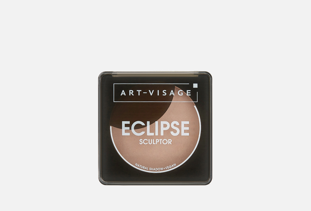 ART-VISAGE Пудровый скульптор для лица ECLIPSE 202 natural taupe 7 г — купить в Москве