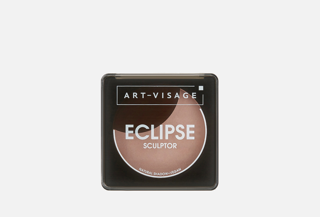 ART-VISAGE Пудровый скульптор для лица ECLIPSE 203 warm taupe 7 г — купить в Москве